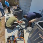 HVAC Training at it's best: condenser breakdown at HVAC TA