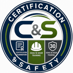 Certification and Safety logo