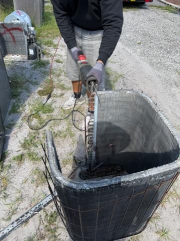 HVAC Scrapping is part of the job